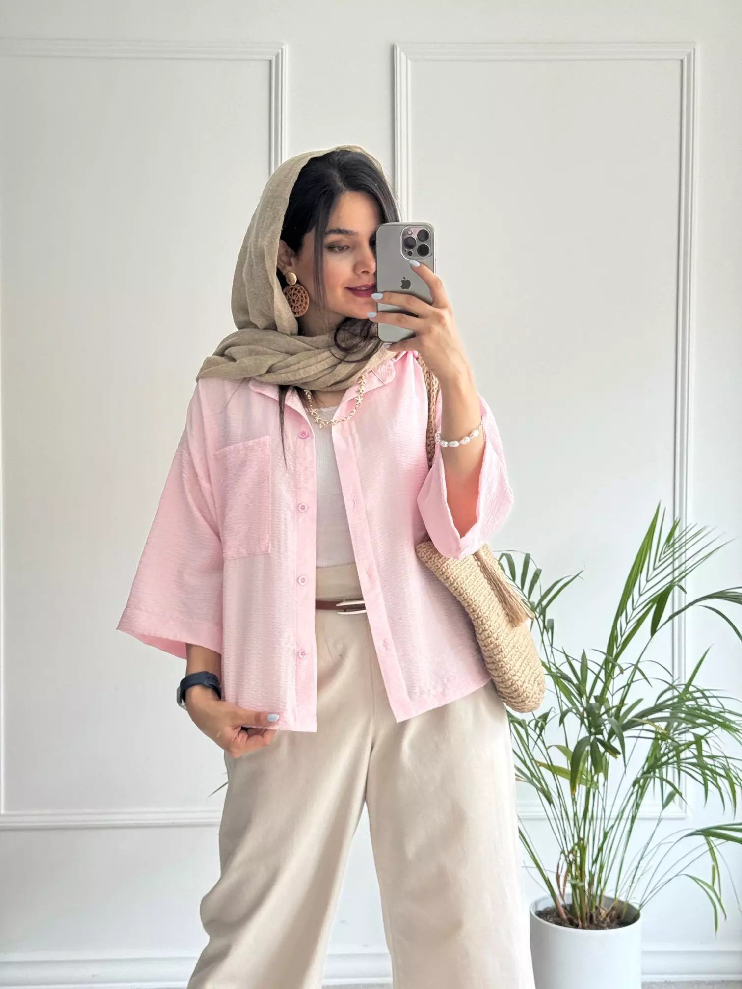 مانتو شومیزی باکسی آبنباتی